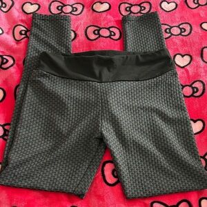 Black and Gray Leggings